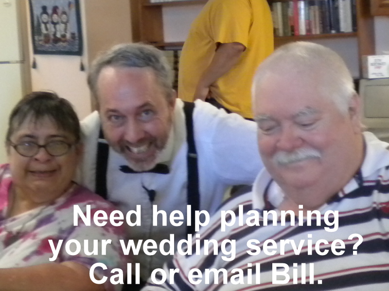 Image of Harris and Brenda wedding reception.